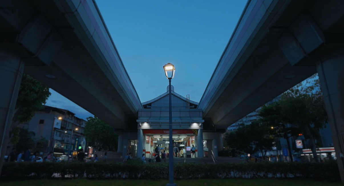 公共運輸車站周邊照明設計｜臺北捷運站淡水、新店、中和新蘆線部分車站